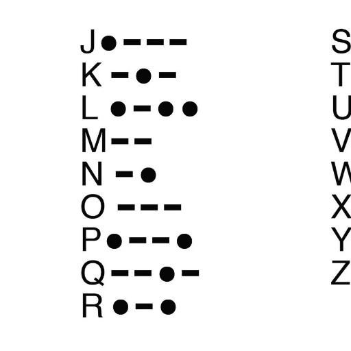 .-Morse code converter
